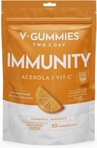 V-GUMMIES IMMUNITY ACEROLA / VIT C - Vitamine Gummie - 50 Stuks