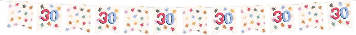 Folat - Vlaggenlijn Starburst 30 jaar - 6 meter
