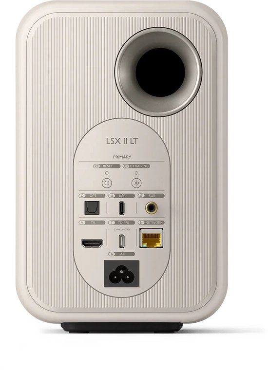 KEF LSX II LT Draadloze HiFi-luidsprekers - Stone White van KEF — afbeelding 5