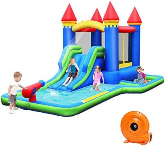 Springkasteel - Springkasteel met blower - Springkasteel voor kinderen ...