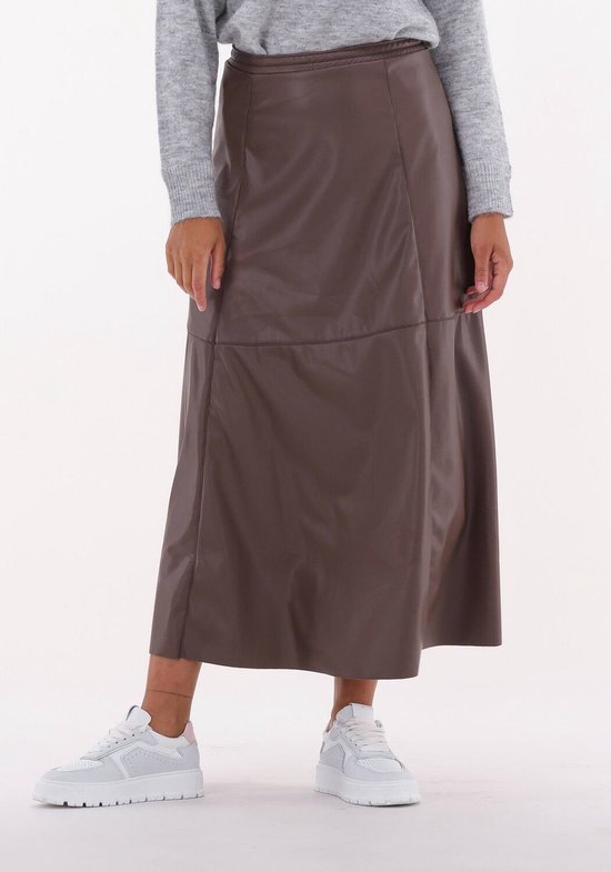 Penn & Ink Skirt W22n1017 Rokken Dames - Bruin - Maat 36