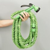 Expandable Garden Water Hose Flexible Hose with 7 Function Spray Nozzle 30m