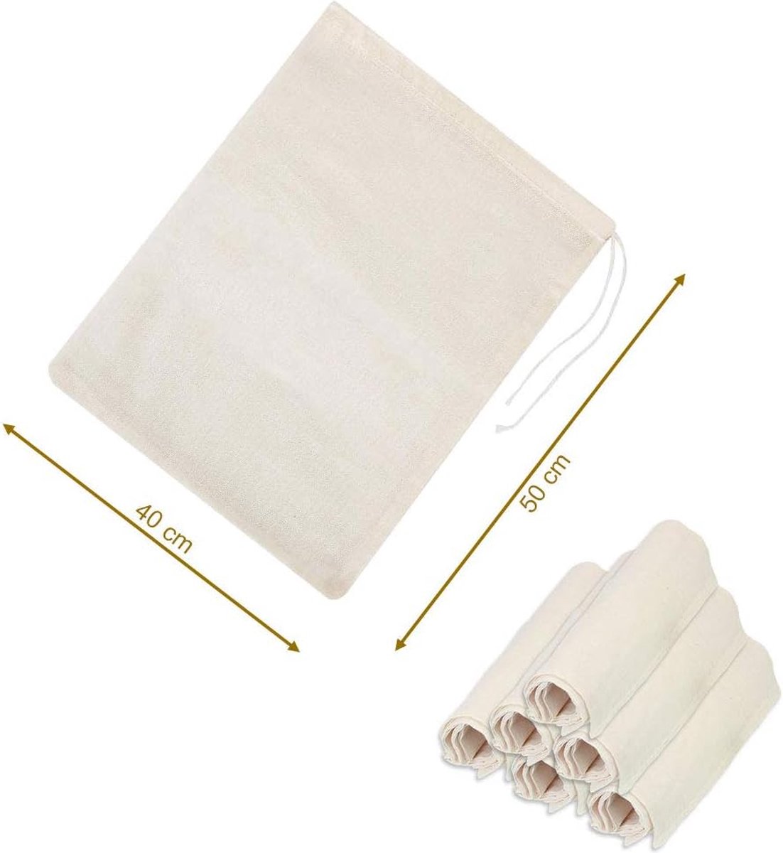 UP100 Lot de 2 sacs réutilisables et durables en nylon de qualité alimentaire pour brassage de noix, houblon, filtration des aliments, brassage maison, vin, bière, outil de bar (diamètre 30 cm, hauteur UP100 Lot de 2 sacs réutilisables et durables en nylon de qualité alimentaire pour brassage de noix, houblon, filtration des aliments, brassage maison, vin, bière, outil de bar (diamètre 30 cm, hauteur