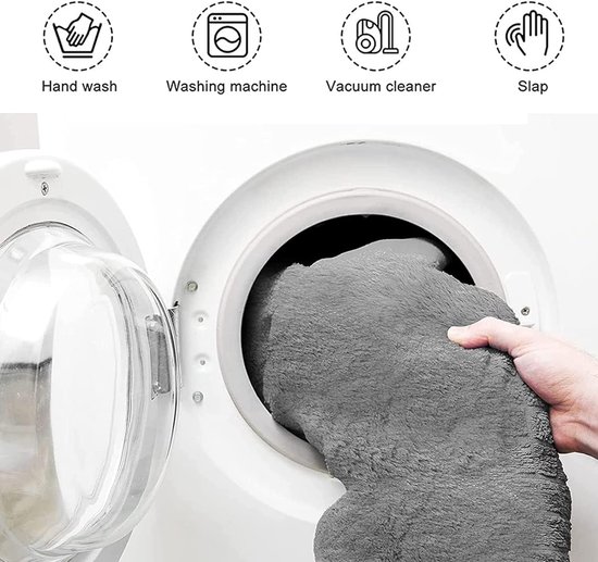 Nique Bean Bag Hoes - Geen Vulling - Bean Bag Chair - Bean Bag Zitzak Hoes Sofa Cover Outdoor Luie Zetel Bank Cover Volwassenen Zitzak Grijs Maat M