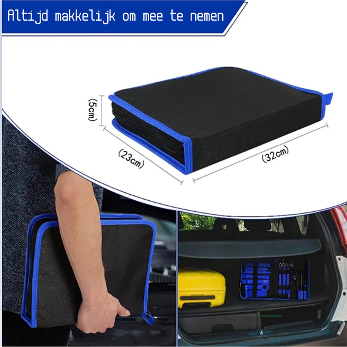 DM Autoteile Kunststof gereedschap, sierlijstwig, kunststof wig, versterkte uitvoering, set, hendel, pvc, wiggen, personenauto