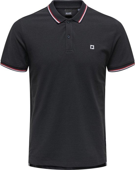 ONLY & SONS ONSFLETCHER SLIM SS POLO NOOS Heren Poloshirt