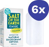 Salt of the Earth Plasticvrije Deodorant Stick (6x 75ml)