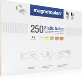 Magnetoplan folieaansprakelijkheid noten - DIN A4-5 kleuren (wit/geel/groen/roze/oranje) - 250 stuks