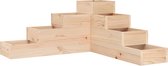 vidaXL-Plantenbak-4-laags-80,5x79x36-cm-massief-grenenhout