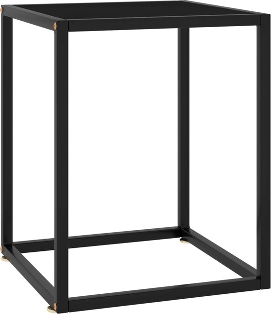 vidaXL-Salontafel-met-zwart-glas-40x40x50-cm-zwart