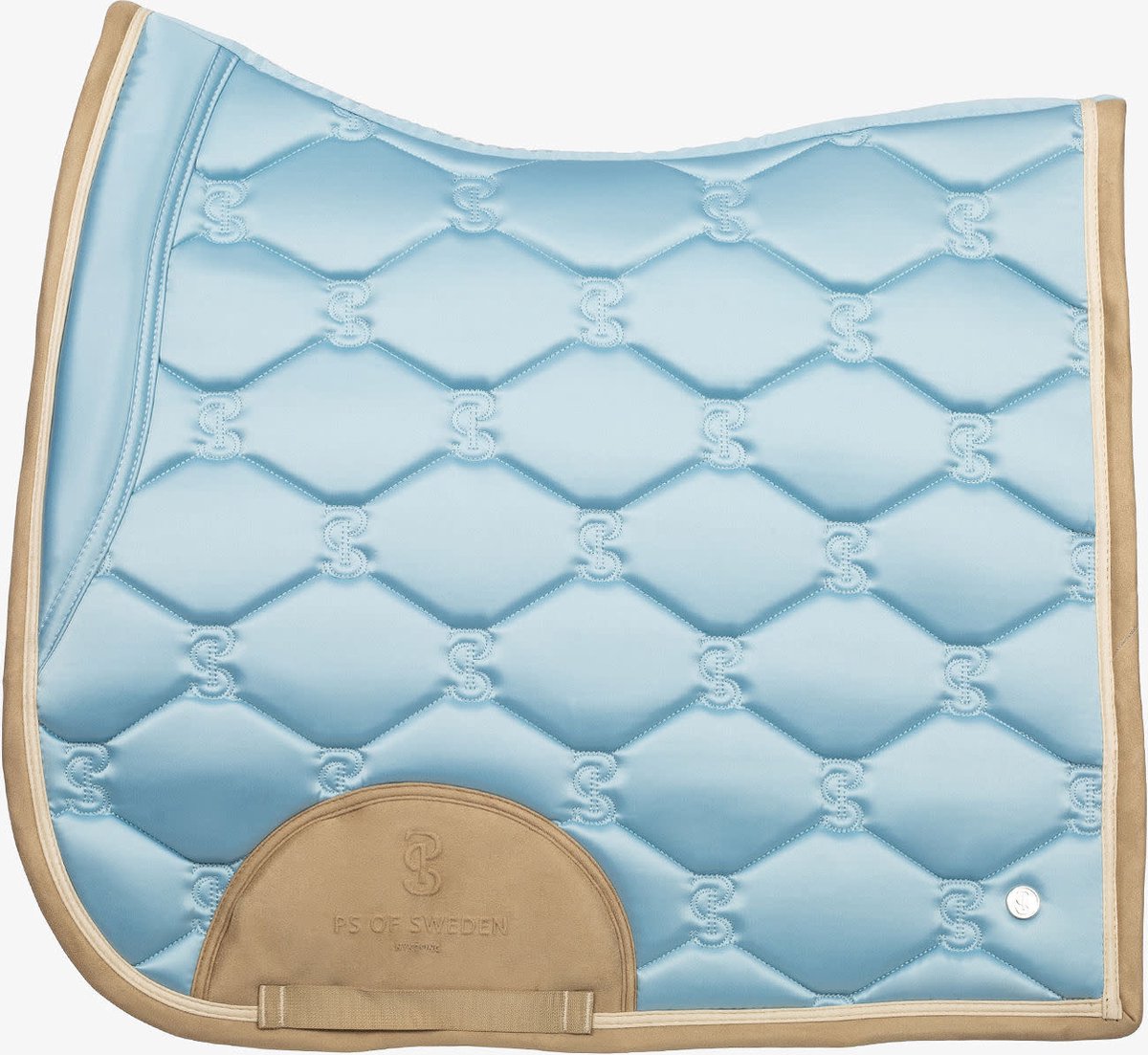 Tapis De Selle D'équitation PS Of Sweden - Modèle Ocean Pacific Jump Cob - Bleu - Occasion En Bon état