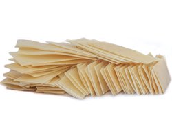 Landman Witte Kauwlapjes - 800gr - Hondensnacks - Hondensnoepjes - Kauwbotten Hond - Kauwstaaf