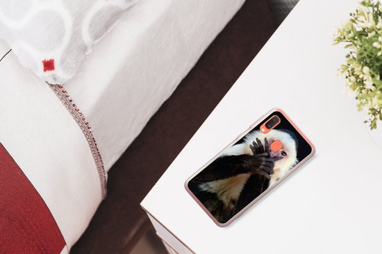 Coque Samsung Galaxy A20e - Singe - Animaux sauvages - Portrait - Coque de téléphone en Siliconen