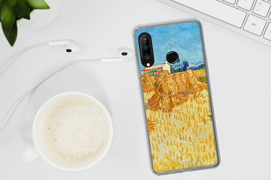 Coque Huawei P30 Lite - Récolte en Provence - Vincent van Gogh - Coque de téléphone en Siliconen