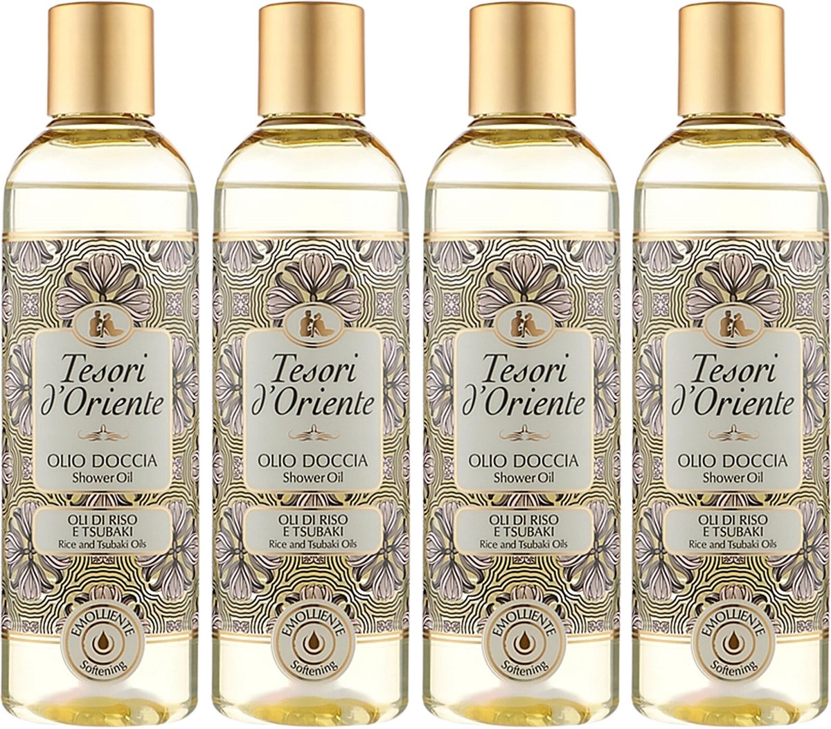 Tesori d'Oriente Doucholie - Rijst- en Tsubaki-oliën 250ml