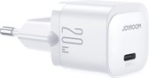 Mini chargeur Joyroom 20W - Port USB-C - Wit