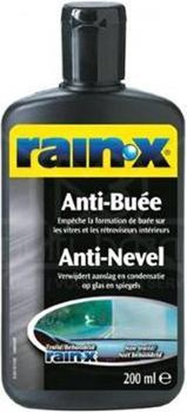 Anti-buée vitres et pare-brise Rain-X - 200 ml