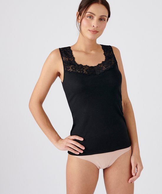 Damart - Sans manches - Femme - Zwart - S