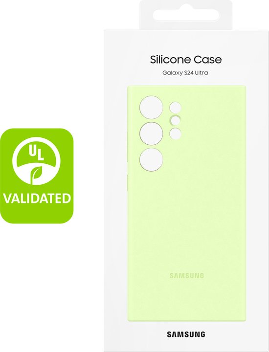 Coque en silicone pour Galaxy S24 Ultra