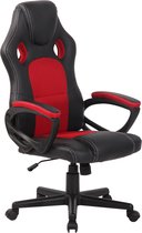 Chaise de bureau Clp Fire Gaming chair - Cuir artificiel - Rouge