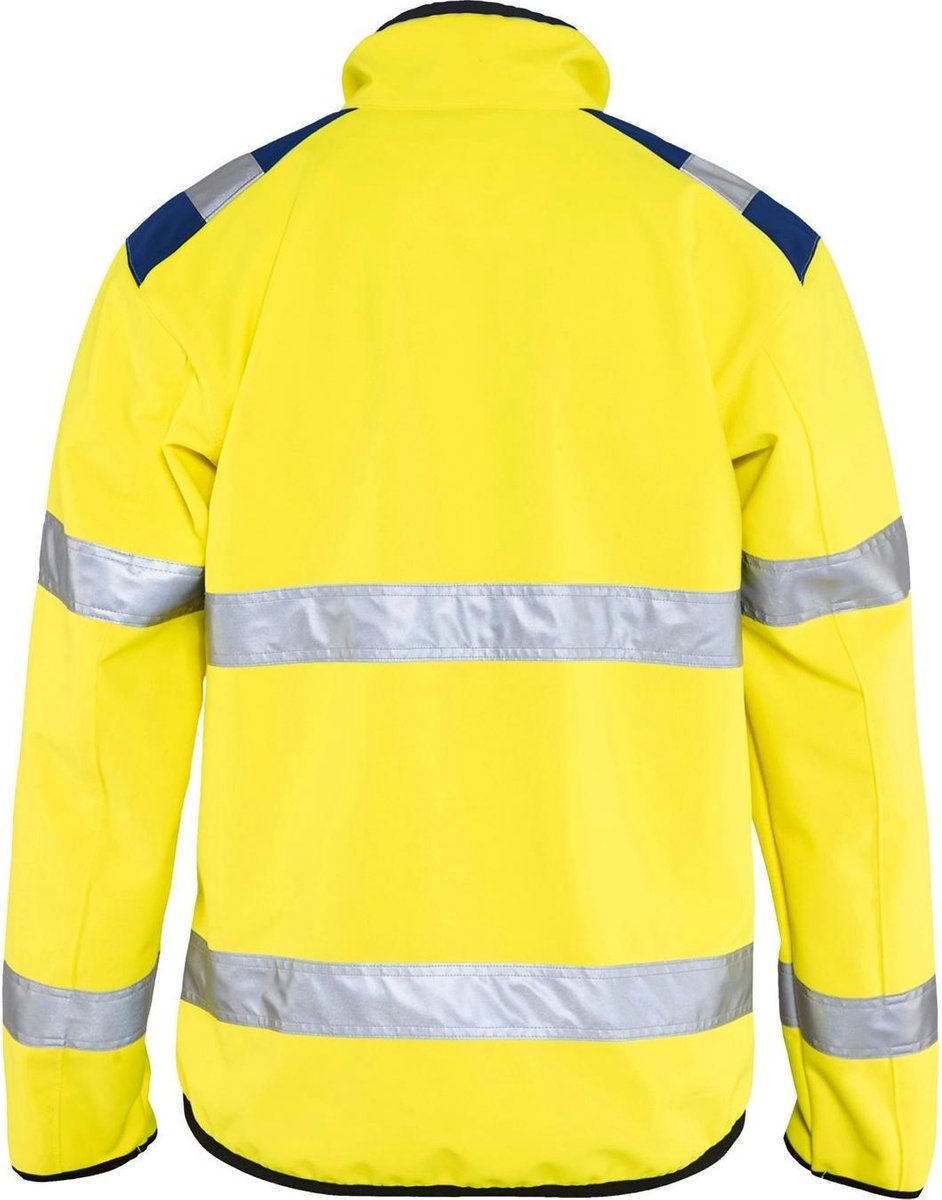 Werkjas Blåkläder Softshell High Vis - maat XXXL