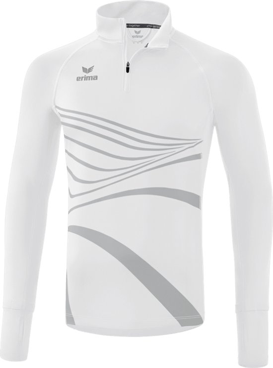 Erima Racing Running Longsleeve Heren - Wit | Maat: 3XL