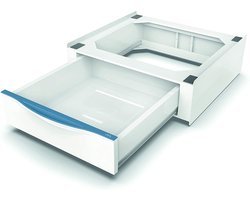 Meliconi Base Torre Extra L60 - Stapelkit - Met Opberglade - Wasmachine & Droger - Max 250KG - 62.5 x 24.5 x 60 cm