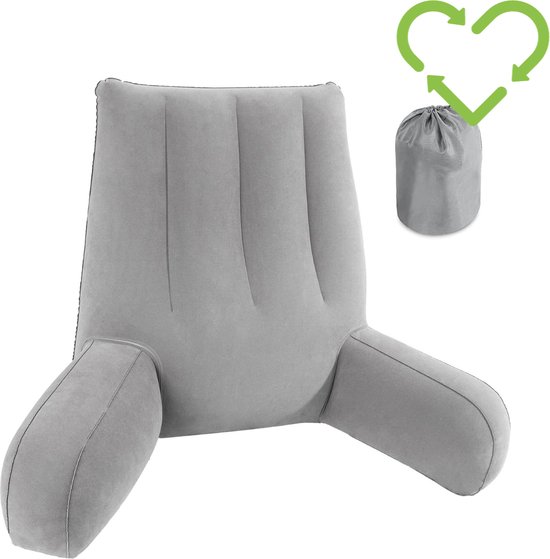Suewidfay Reading Pillow for Bed Adults, 70×50×25cm Extra Large 2 In 1