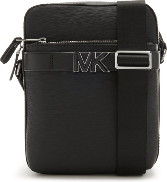 Michael Kors Hudson Heren Crossbody tas Leer Zwart bol