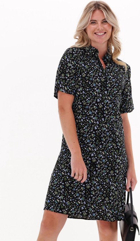 Object Dress Objjanni Robe 2/4 122 23039661 Noir/abstrait F Femme Taille - 34