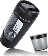 Elektrische shakebeker - Shakebeker - Shakebeker met mixer - 650ml - USB-C - Zwart - Must have voor alle sporters!