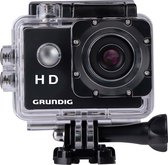 Grundig Action Camera HD720P - Onderwatercamera - Waterdicht tot 30M - 2"LCD Scherm - Incl. Verschillende Accessoires - Bewegingsdetectie - Zwart