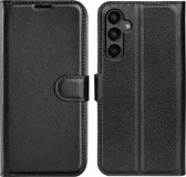 Coverup Book Case - Geschikt voor Samsung Galaxy A15 Hoesje - Zwart