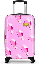 BHPPY Handbagage koffer met print - 55 cm - 32L - Ice on Holiday
