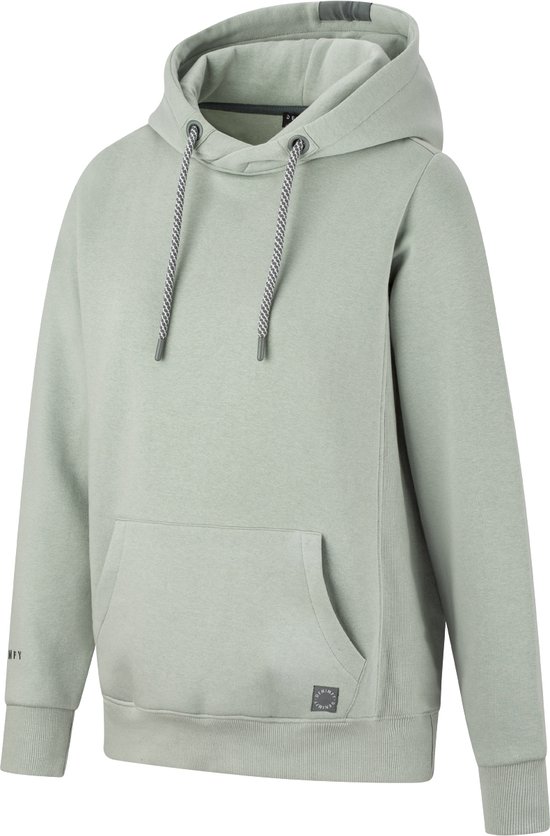 DENIMFY Pull femme DFEmma coupe régulière Vert XL Adultes Sweat à capuche Sweat à capuche