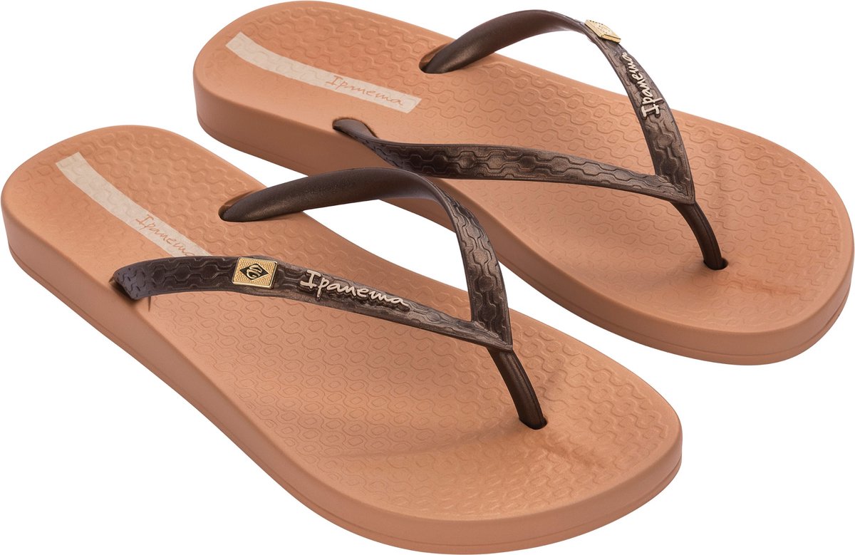 Ipanema Anatomic Brasilidade Slippers Dames - Brown - Maat 41/42