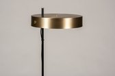 Lumidora Vloerlamp 74399 - ZWEEDS - E27 - Zwart - Goud - Messing - Metaal - ⌀ 40 cm