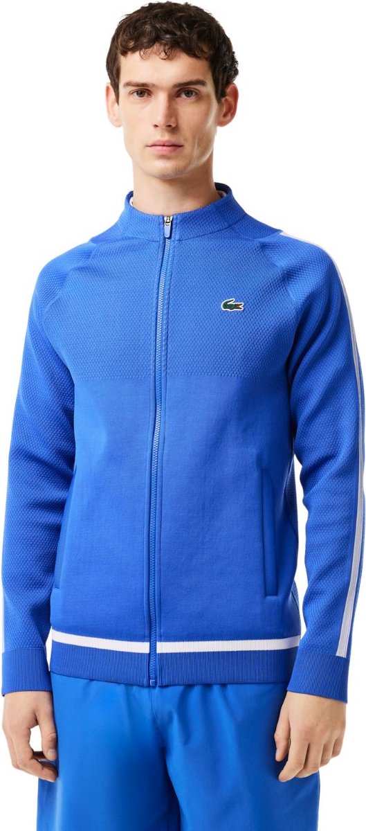 Lacoste vest heren novak djokovic Blauw