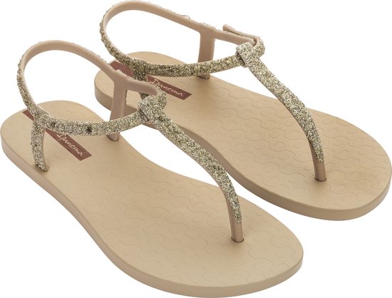Ipanema Class Brilha Slippers Femme - Beige - Taille 40