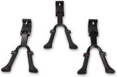 Set van 3 Dubbele Fietsstandaards voor 24-28 inch Fietsen - Verstelbaar en Stabiel - Ideaal voor Fietsen & Accessoires