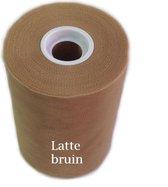 Tule rol latte bruin