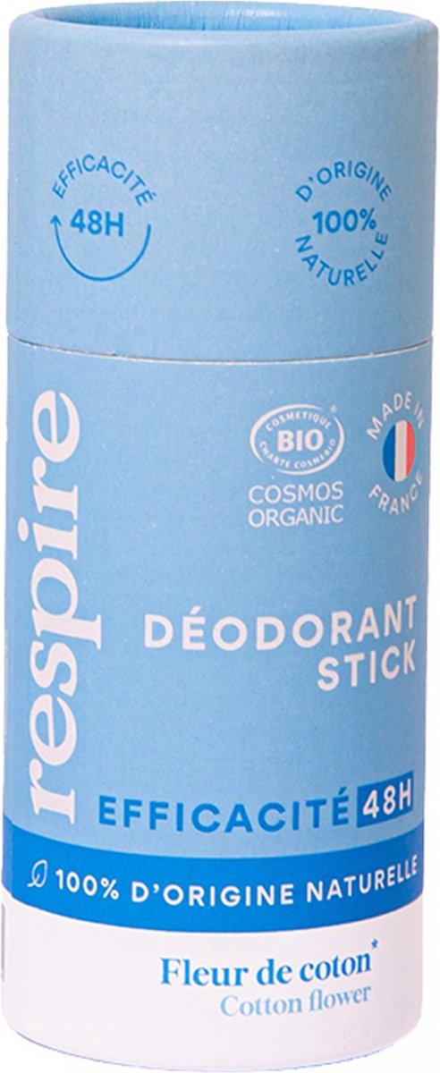 Goedkoopste Respire Biologische Katoenbloem Deodorant Stick 50 g