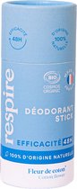Respire Biologische Katoenbloem Deodorant Stick 50 g