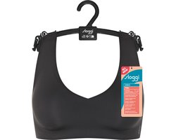 Sloggi ZERO Feel 2.0 Bralette Dames Beha - Zwart - Maat XL