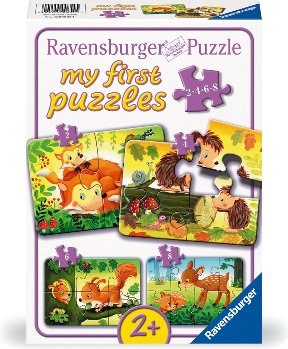 Ravensburger first mijn puzzels Kleine dierenfamilies