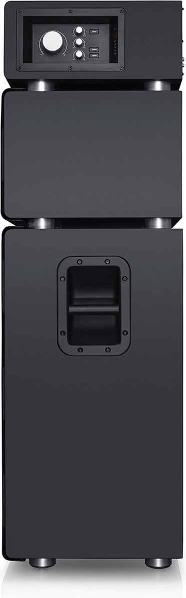 Teufel POWER HIFI stereo set - Modulair bluetooth luidsprekersysteem met tweeter-, midrange- en bass unit, set van 2 , zwart van Teufel — afbeelding 4