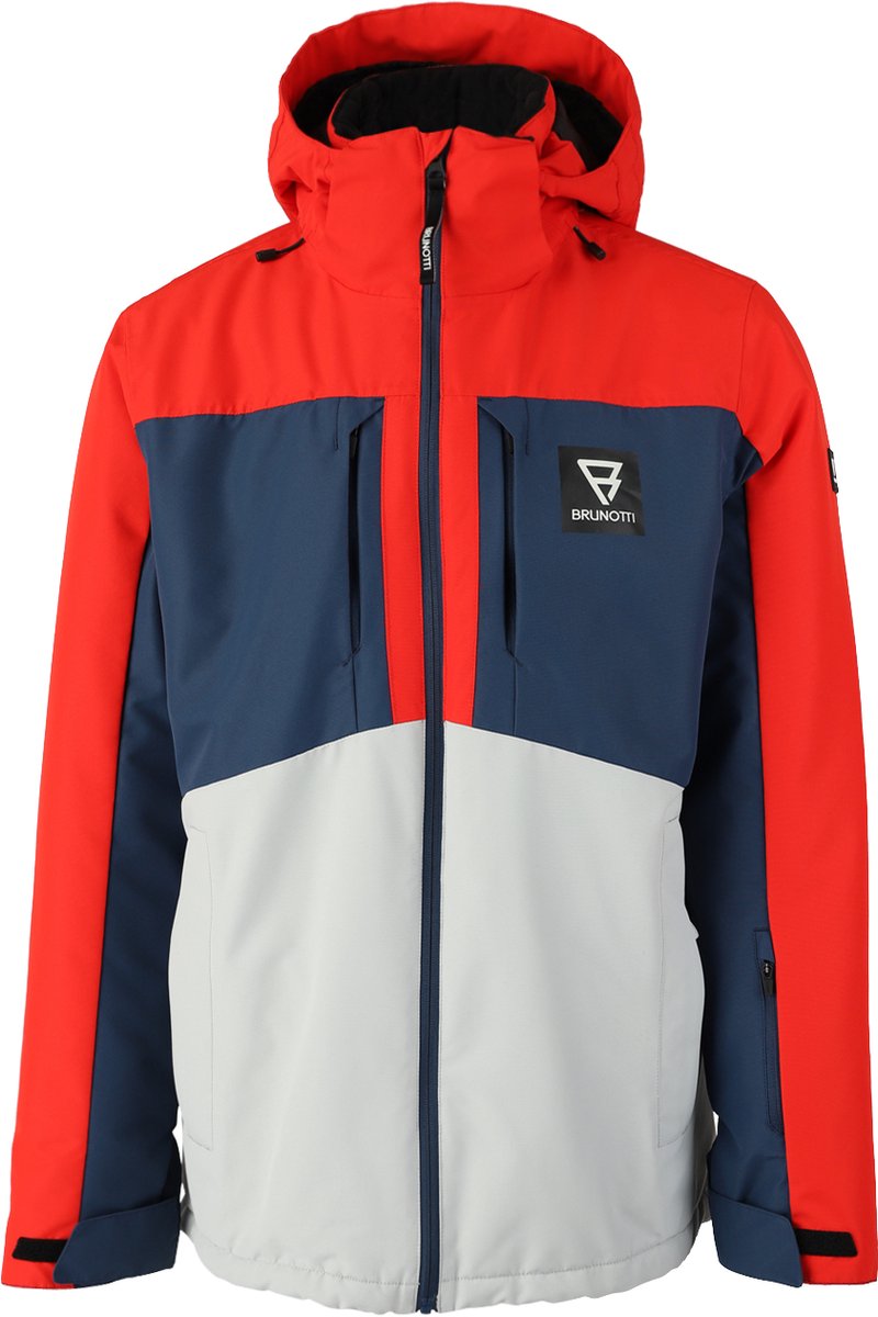 Brunotti Aratin Heren Ski Jas Rood