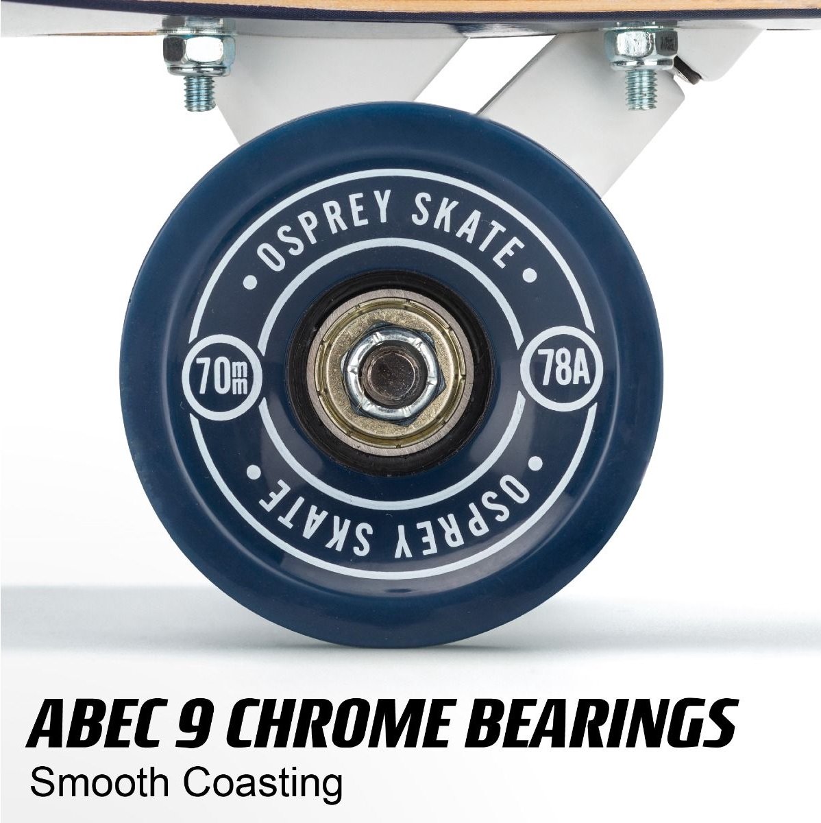 Osprey Sunset 39" Twin Tip Longboard - Drop-Through Trucks - ABEC 9 — afbeelding 7
