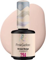 Pink Gellac - Bridal Beige - Gellak - Vegan - Beige - Brillant - 15ml