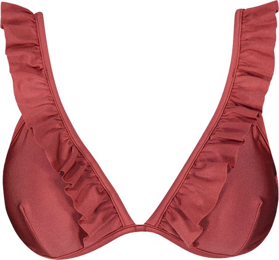 Haut de bikini femme Barts Isla Wire Triangle - taille 38C/D - Rouge
